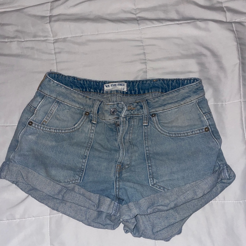 We the Free jean shorts